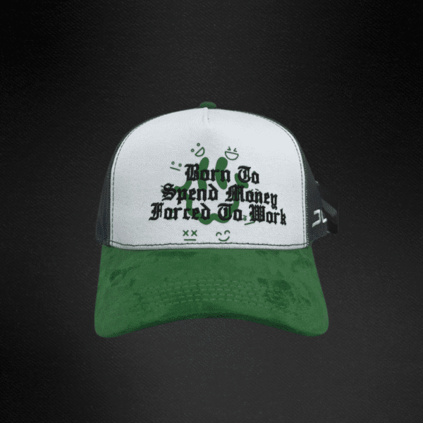 Gorra Jc Hats Spend Money - Blanca/Verde