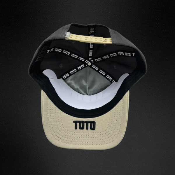 Gorra Toto Caps Tornado Color Gris/Beige