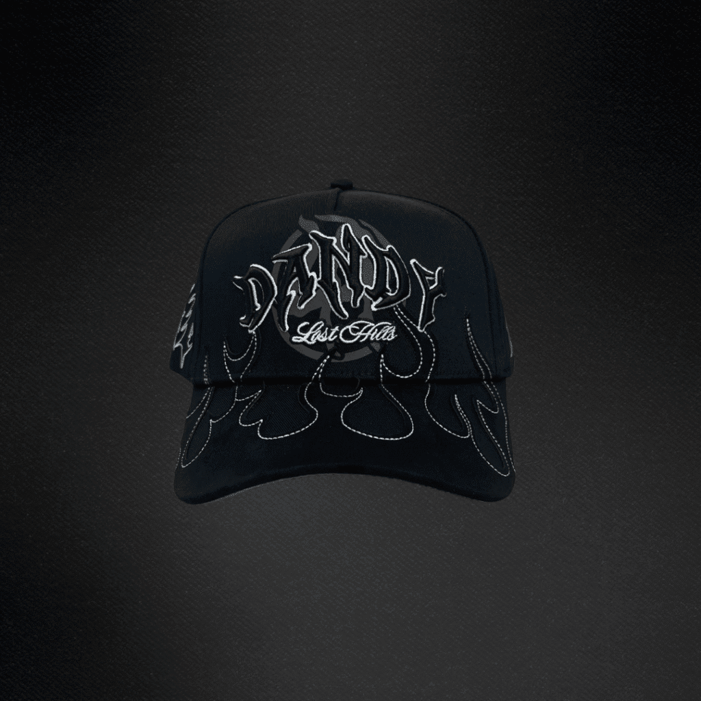 Gorra Dandy Hats X Lost Hills Burning Hills Negro Único