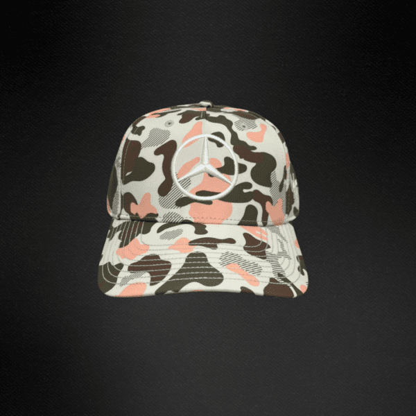 Gorra Mercedes Amg Lewis Abu Dhabi Camuflajiada