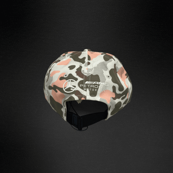 Gorra Mercedes Amg Lewis Abu Dhabi Camuflajiada