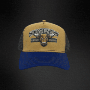 22 Gorra Stetson Europea Trucker Bull Blue