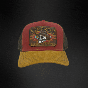 27 Gorra Stetson Europea Trucker Cowboy Skull