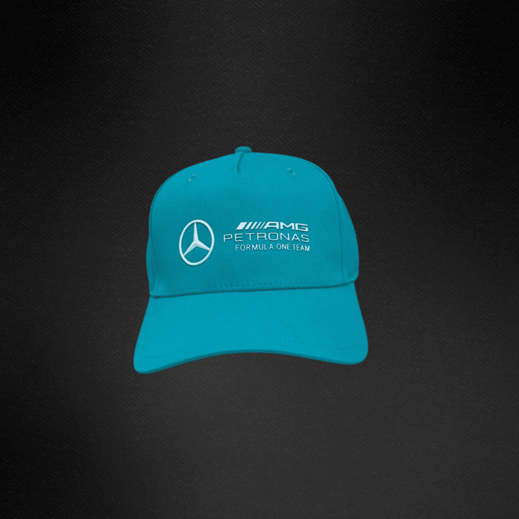 Gorras Logo Mercedes AMG Petronas  Turquesa