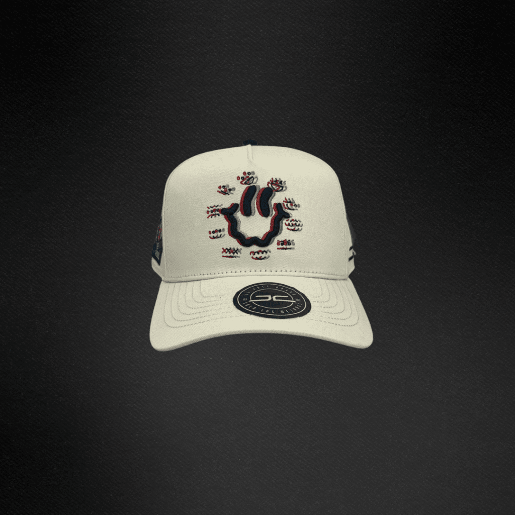Gorra Jc Hats Happy Face Beige