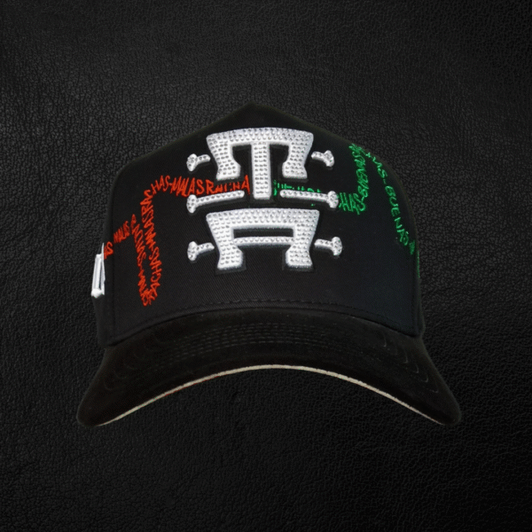 Gorra Toto Caps x Tony Aguirre Malas-Buenas Rachas Verde,Blanco,Rojo Full Set