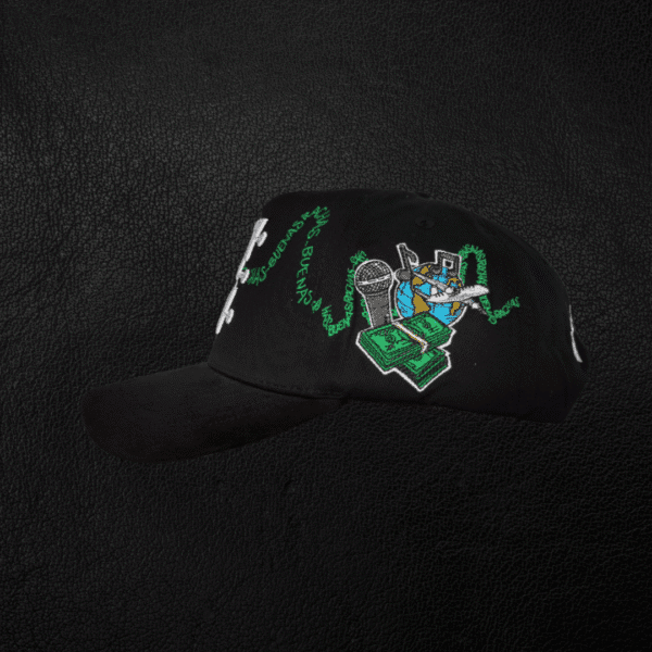 Gorra Toto Caps x Tony Aguirre Malas-Buenas Rachas Verde,Blanco,Rojo Full Set