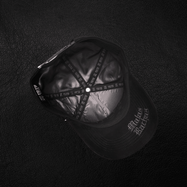 Gorra Toto Caps x Tony Aguirre Mala-Buena Racha Negra Full Set