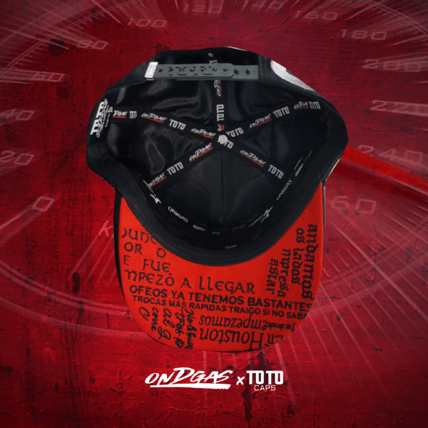 Gorra Toto Caps X OnDgas Arriba La Empresa Full Set