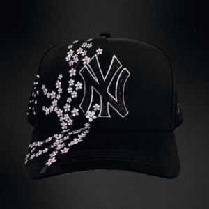 130 Gorra Bigg Boss x Kevin Hats Sakura Yankees Con Flores