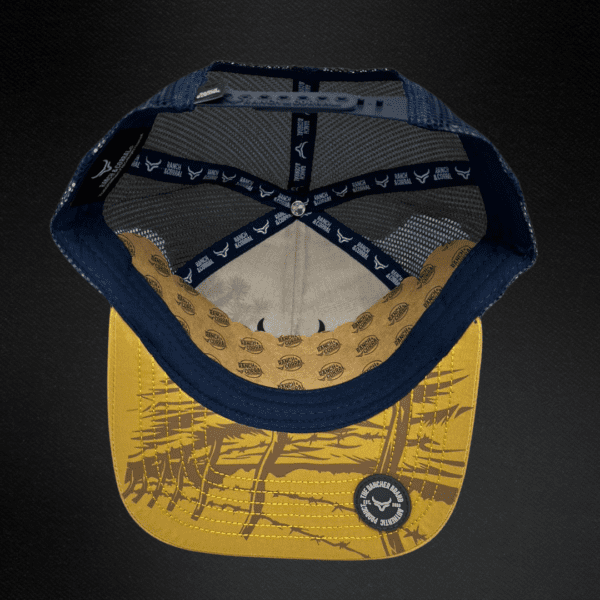 Gorra Ranch & Corral Achatada De Novillo 21