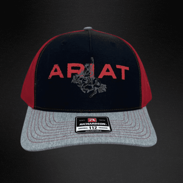 Gorra Ariat Men-s Bucking Bronco Motif Tucker