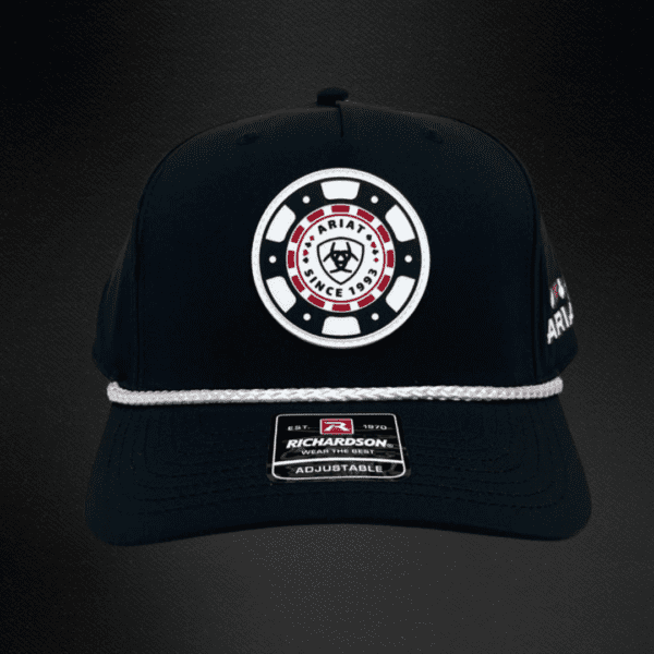 Gorra Ariat Men-s Wite Poker Chip Trucker