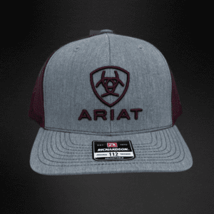 Gorra Ariat Embroidared Burgundy