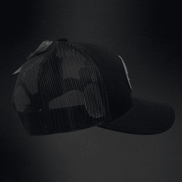 Gorra Hurley Negra/Parche Circular Trucker