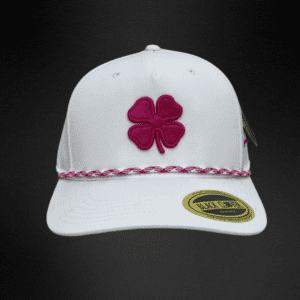 Gorra Black Clover Rope 10 Blanca/Trebol Rosa