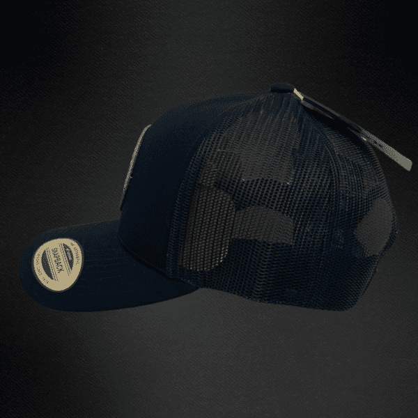 Gorra Hurley Negra/Parche Circular Trucker