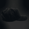 Gorra Huley H2O-Dri Negra/ Logotipo Dorado