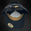 Gorra Huley H2O-Dri Negra/ Logotipo Dorado