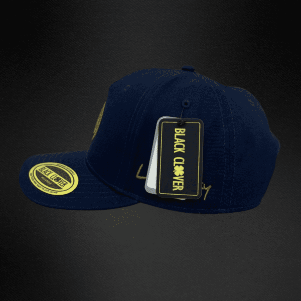 Gorra Black Clover Premium Clover Azul Marino/Trebol Dorado