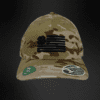 Gorra Black Clover Nation Camo con Bandera