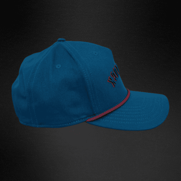 Gorra Black Clover Dumb Luck 1 Azul/Bordado Rojo