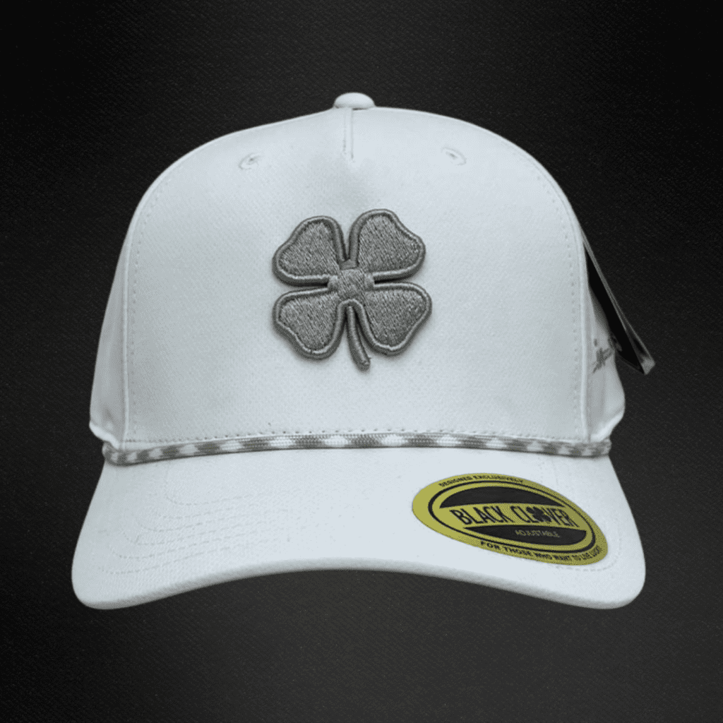 Gorra Black Clover Rope 4 Blanco/ Trebol Gris