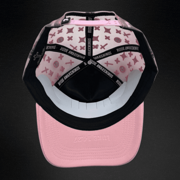 Gorra Rude Awakenings LALALA  Rosa