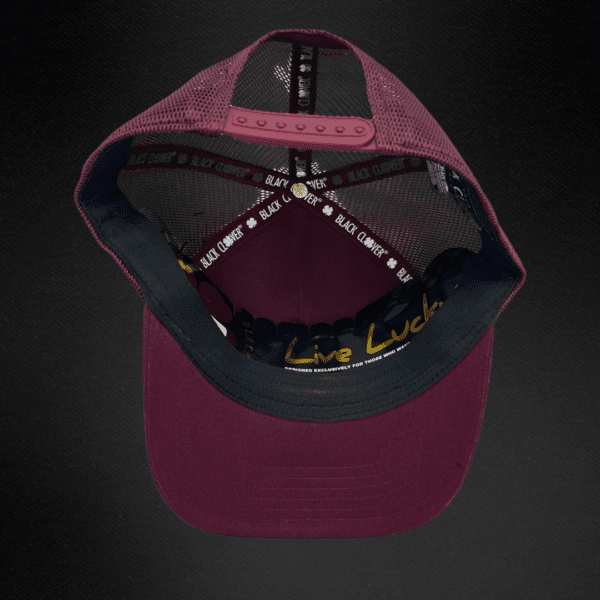 Gorra Black Clover Clover 107 Guinda/Blanco
