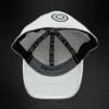 Gorra Black Clover Color Blanco C/Trébol Negro Talla S/M