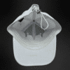 Gorra Black Clover Hollywood 1 En Color Blanco Con Trébol Dorado en 3D