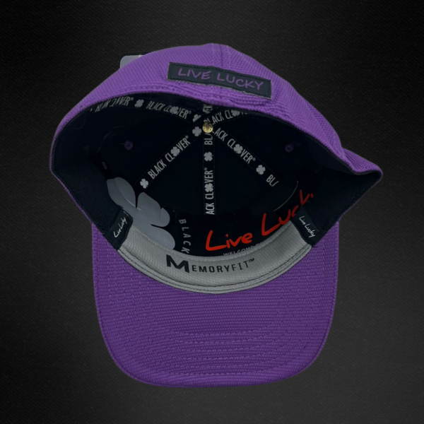 Gorra Black Clover Electric 2 Morado/Negro S/M