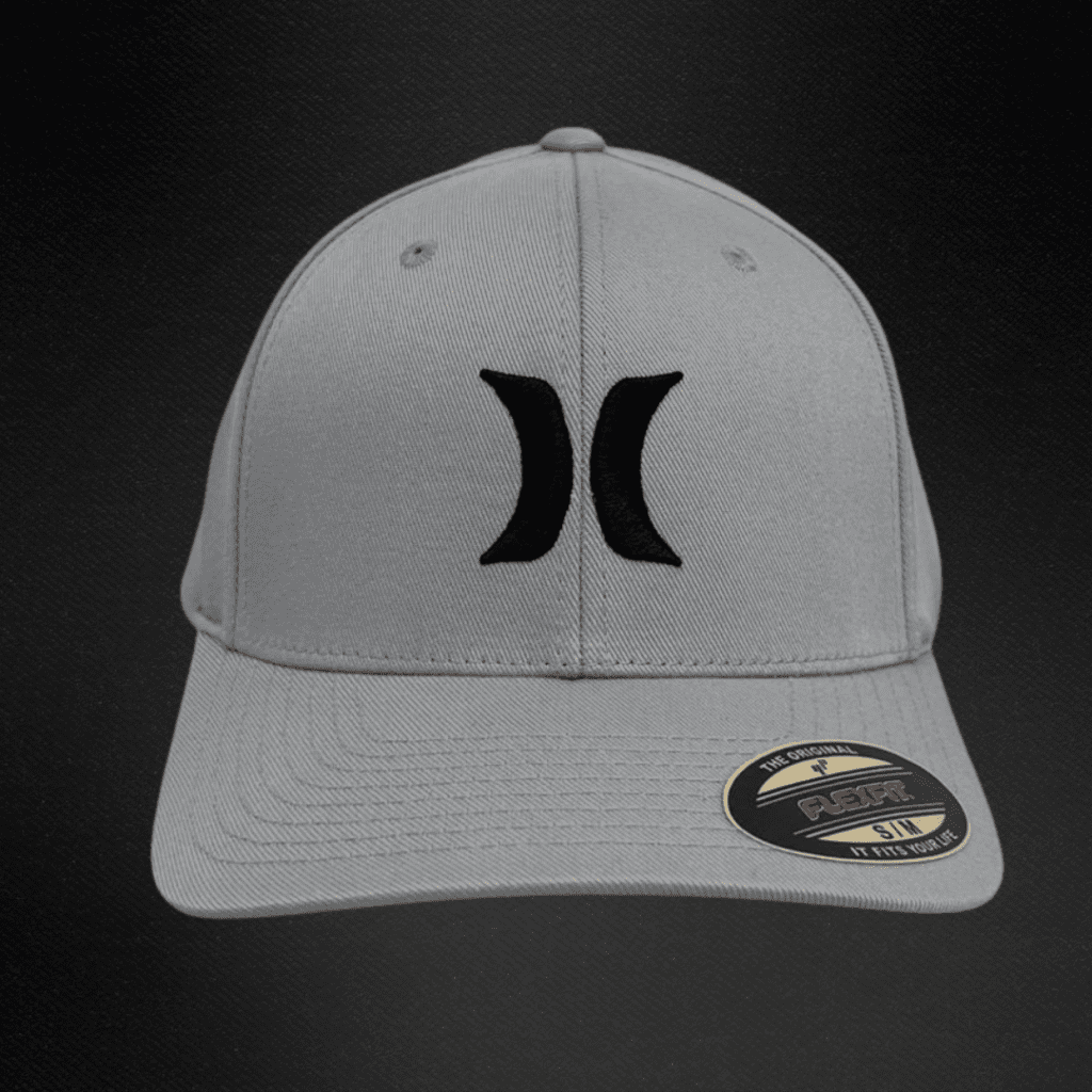 Gorra Hurley One and Only Gris/Logo Negro Talla S/M
