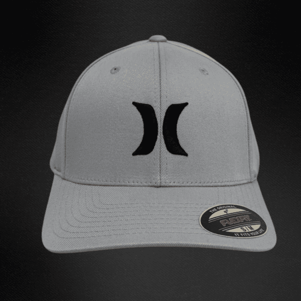 Gorra Hurley One and Only Gris/Logo Negro Talla S/M