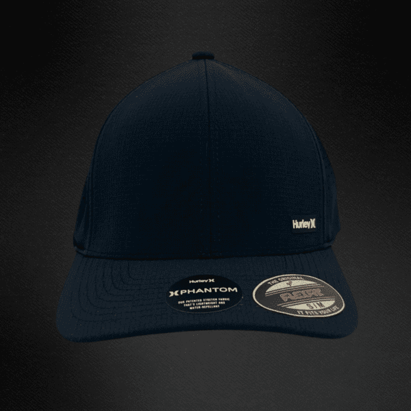 Gorra Hurley Phantom Negra Cerrada Talla S/M