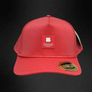 Gorra Black Clover Tonal Coral/Trebol Blanco
