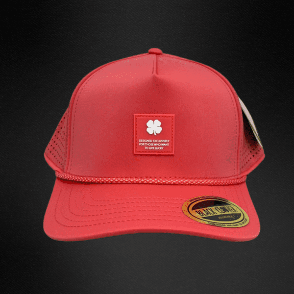 Gorra Black Clover Tonal Coral/Trebol Blanco