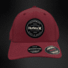 Gorra Hurley Phantom Lock Up Guinda Cerrada Talla S/M