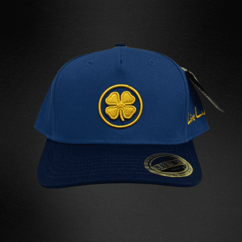 Gorra Black Clover Bc Premium 125 Azul Marino/Trebol Dorado