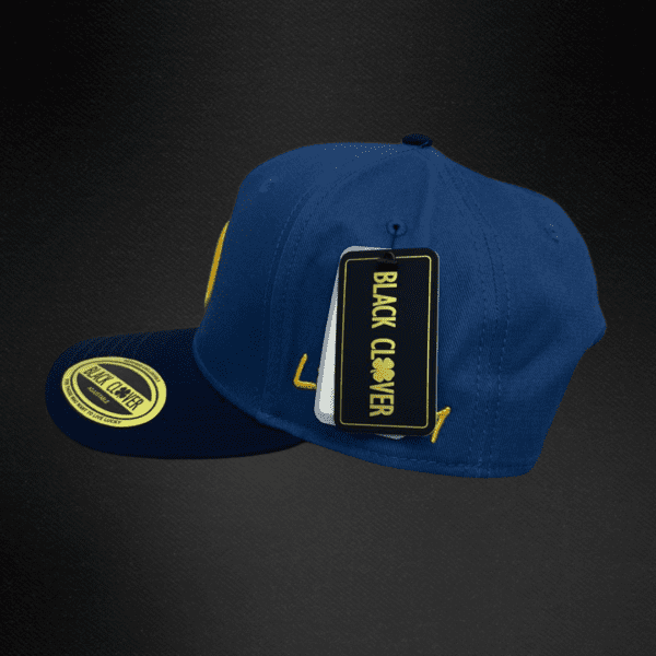 Gorra Black Clover Bc Premium 125 Azul Marino/Trebol Dorado