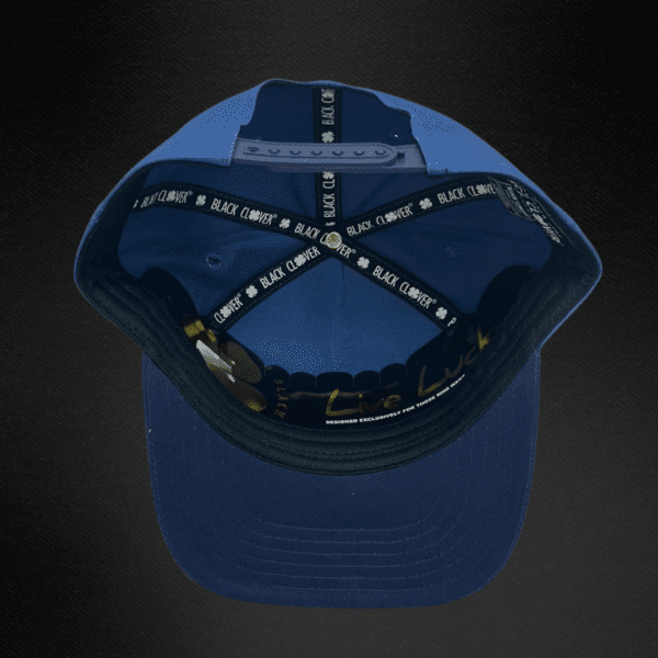 Gorra Black Clover Bc Premium 125 Azul Marino/Trebol Dorado